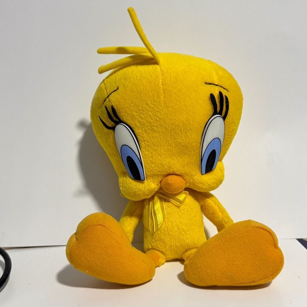 Tweety Bird 11" Plush with Original Tags Ganz‎ Looney Tunes Stuffed Animal